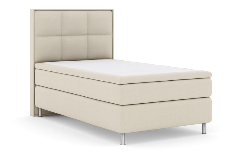 Komplett Sängpaket Choice No 4 120x200 Fast - Beige|Metall - Möbler - Säng - Kontinentalsäng