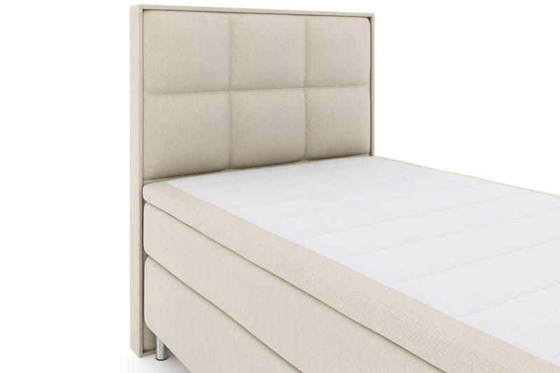 Komplett Sängpaket Choice No 4 120x200 Fast - Beige|Metall - Möbler - Säng - Kontinentalsäng