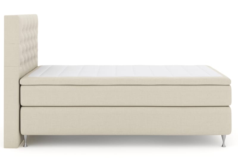 Komplett Sängpaket Choice No 4 120x200 Fast - Beige|Silver - Möbler - Säng - Kontinentalsäng