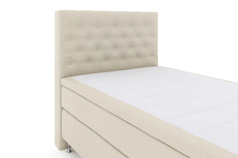 Komplett Sängpaket Choice No 4 120x200 Fast - Beige|Silver - Möbler - Säng - Kontinentalsäng