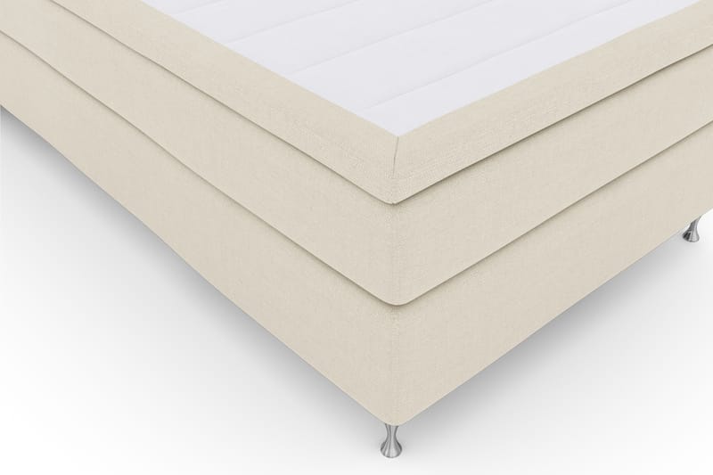 Komplett Sängpaket Choice No 4 120x200 Fast - Beige|Silver - Möbler - Säng - Kontinentalsäng