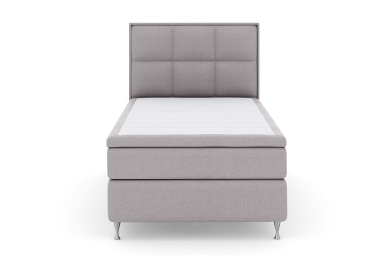 Komplett Sängpaket Choice No 4 120x200 Medium - Ljusgrå|Silver - Möbler - Säng - Kontinentalsäng