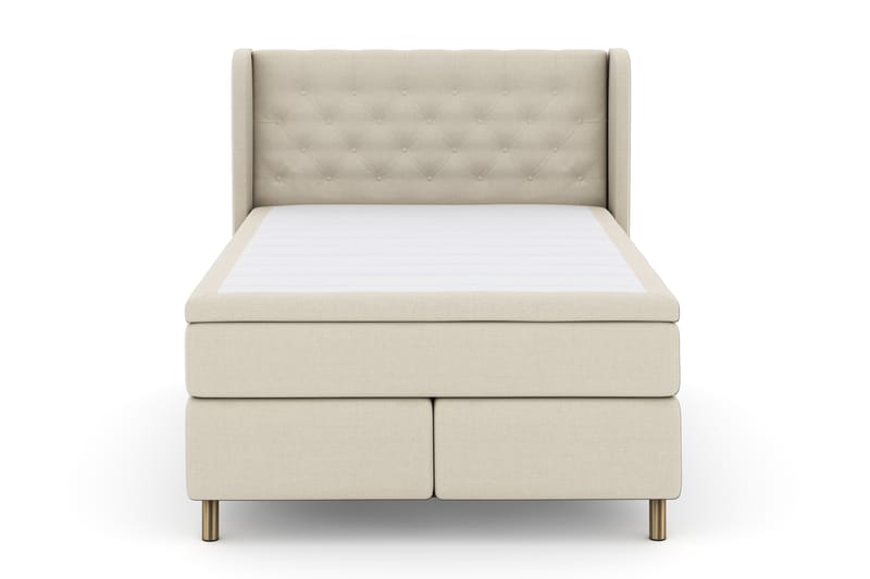 Komplett Sängpaket Choice No 4 140x200 Fast - Beige|Koppar - Möbler - Säng - Kontinentalsäng