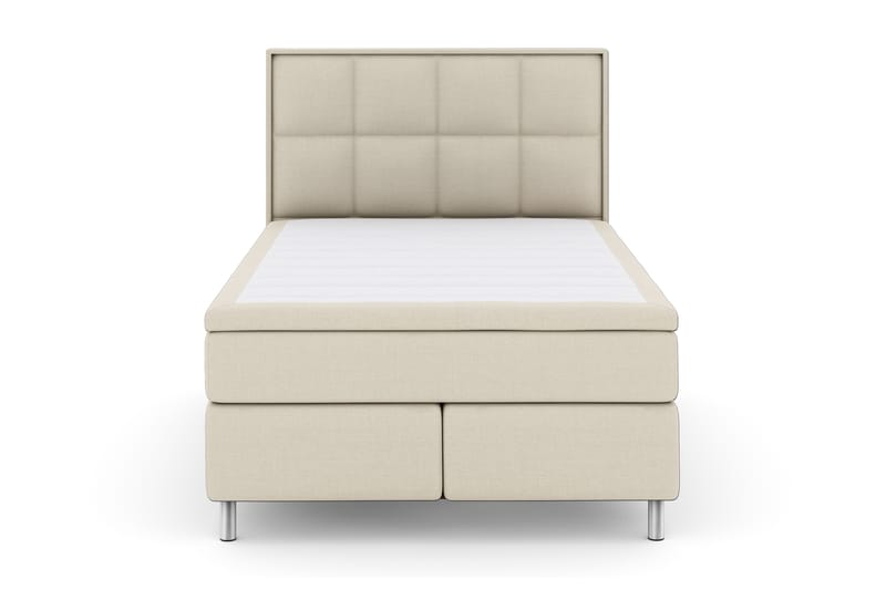 Komplett Sängpaket Choice No 4 140x200 Fast - Beige|Metall - Möbler - Säng - Kontinentalsäng