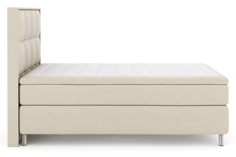 Komplett Sängpaket Choice No 4 140x200 Fast - Beige|Metall - Möbler - Säng - Kontinentalsäng