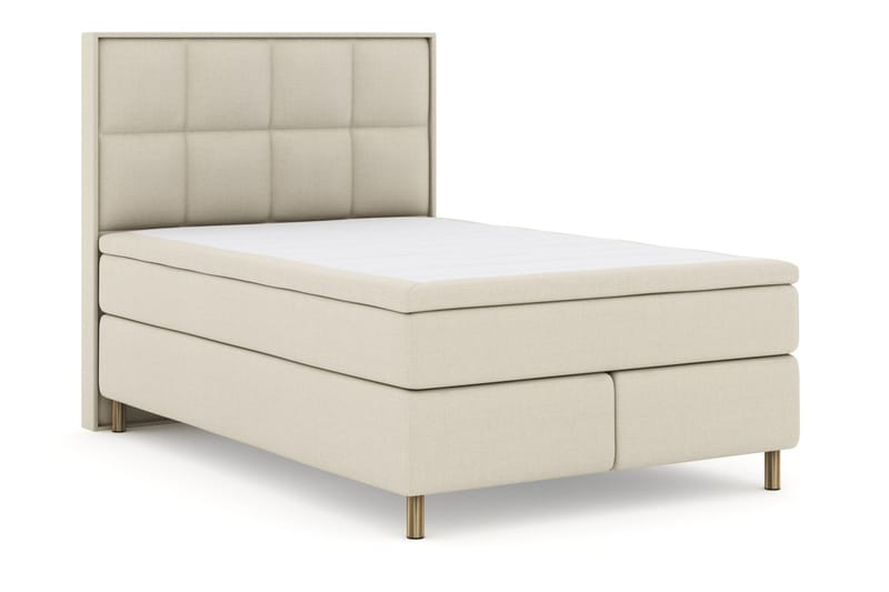 Komplett Sängpaket Choice No 4 140x200 Fast/Medium - Beige|Koppar - Möbler - Säng - Kontinentalsäng