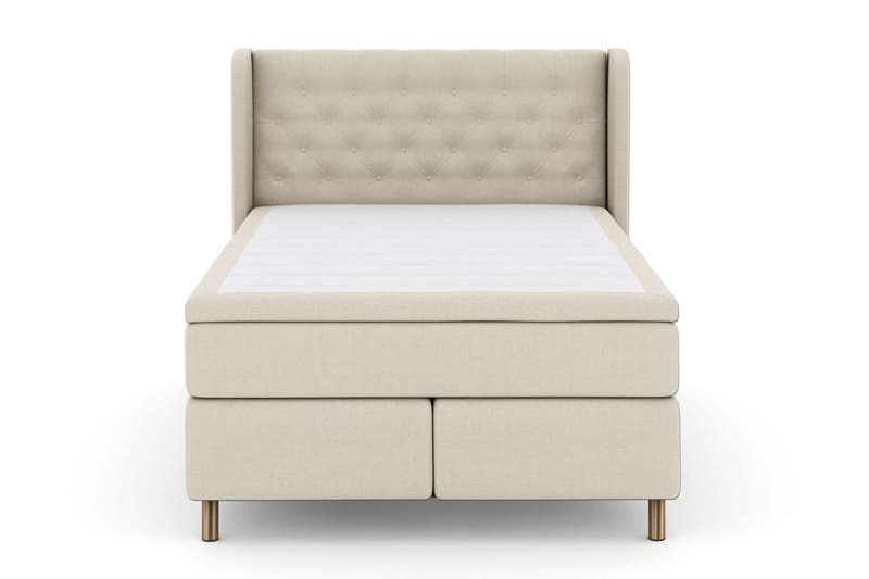 Komplett Sängpaket Choice No 4 140x200 Fast/Medium - Beige|Koppar - Möbler - Säng - Kontinentalsäng