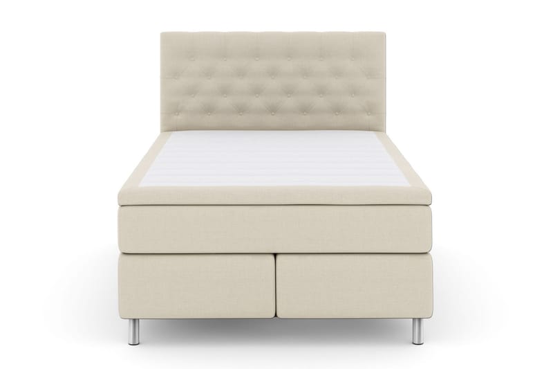 Komplett Sängpaket Choice No 4 140x200 Fast/Medium - Beige|Metall - Möbler - Säng - Kontinentalsäng