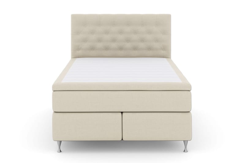 Komplett Sängpaket Choice No 4 140x200 Fast/Medium - Beige|Silver - Möbler - Säng - Kontinentalsäng