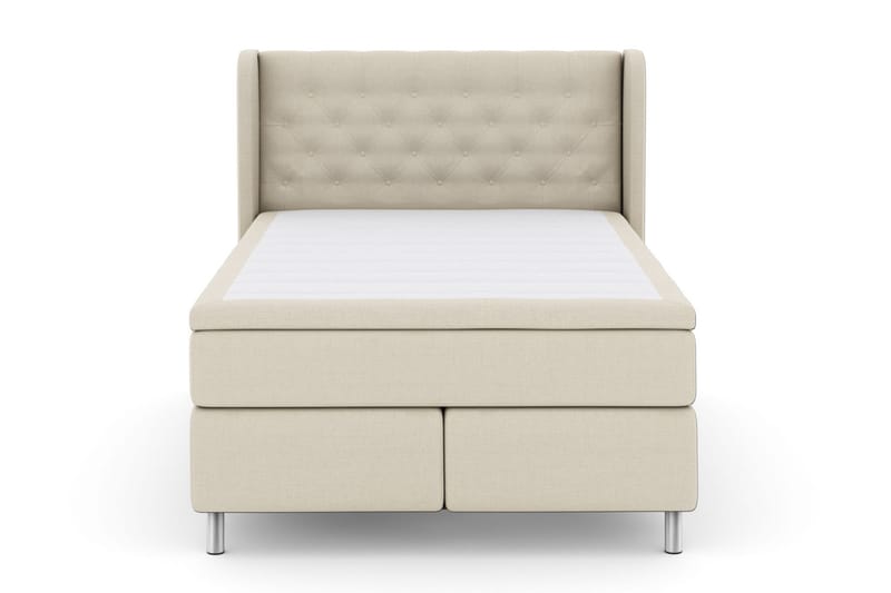 Komplett Sängpaket Choice No 4 140x200 Medium - Beige|Metall - Möbler - Säng - Kontinentalsäng