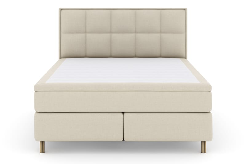 Komplett Sängpaket Choice No 4 180x200 Fast - Beige|Koppar - Möbler - Säng - Kontinentalsäng