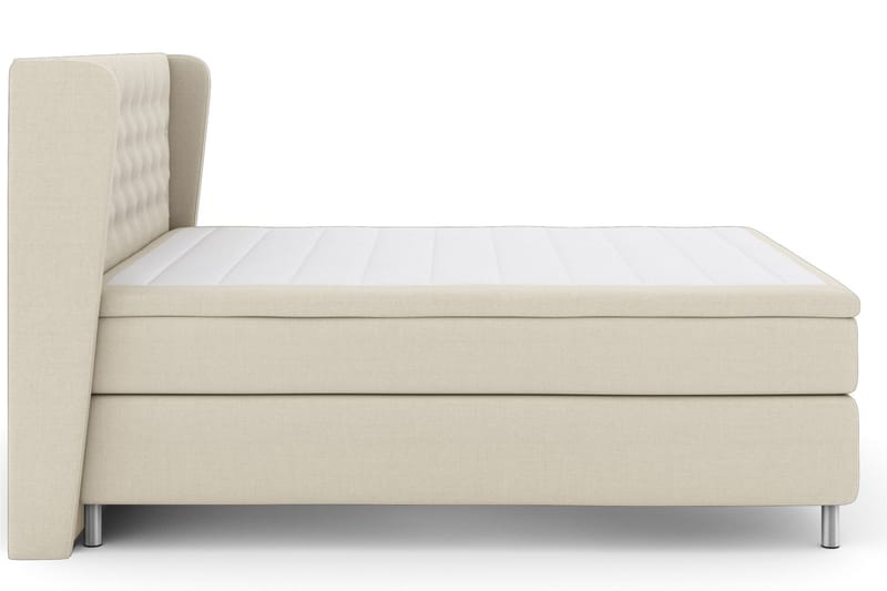 Komplett Sängpaket Choice No 4 180x200 Fast/Medium - Beige|Metall - Möbler - Säng - Kontinentalsäng