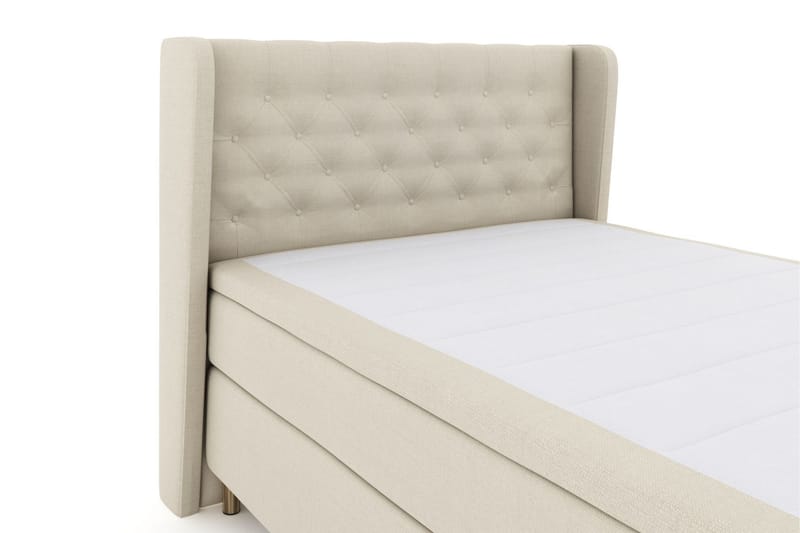 Komplett Sängpaket Choice No 5 140x200 Fast Latex - Beige|Koppar - Kontinentalsäng - Enkelsäng - Komplett sängpaket