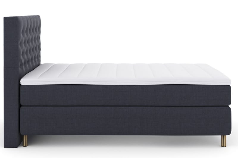 Komplett Sängpaket Choice No 5 140x200 Fast/Medium Watergel - Blå|Koppar - Kontinentalsäng - Enkelsäng - Komplett sängpaket