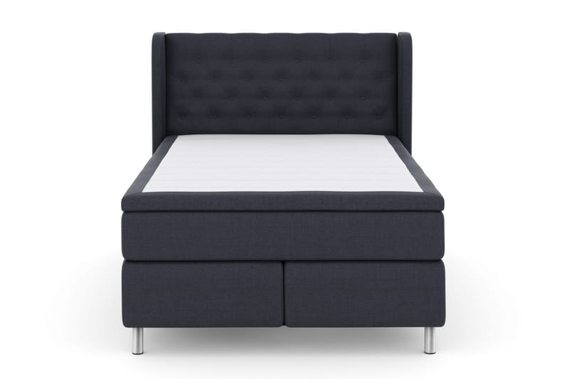 Komplett Sängpaket Choice No 5 140x200 Medium Latex - Blå|Metall - Kontinentalsäng - Komplett sängpaket