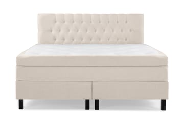 Komplett Sängpaket Olivia 160x200 Diamant Sänggavel Beige