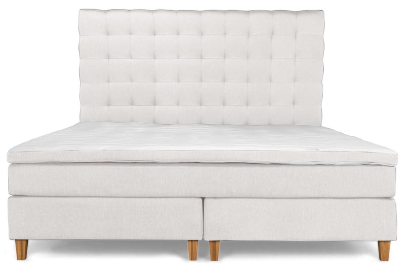 Komplett Sängpaket Relax Basic 210x210 Fast/Fast Elastiskt S - Beige - Möbler - Säng - Kontinentalsäng