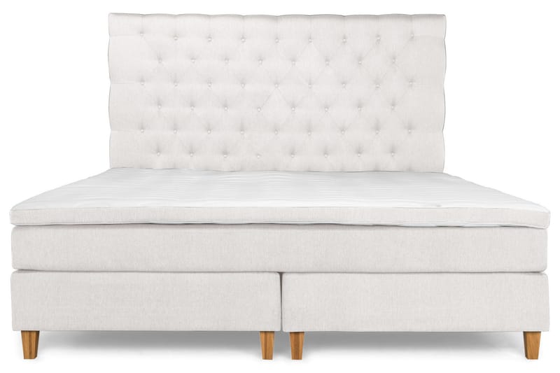 Komplett Sängpaket Relax Basic Kontinentalsäng 210x210 - Beige - Möbler - Säng - Kontinentalsäng