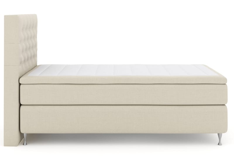 Kontinentalsäng Choice No 4 120x200 Fast - Beige|Silver - Möbler - Säng - Kontinentalsäng