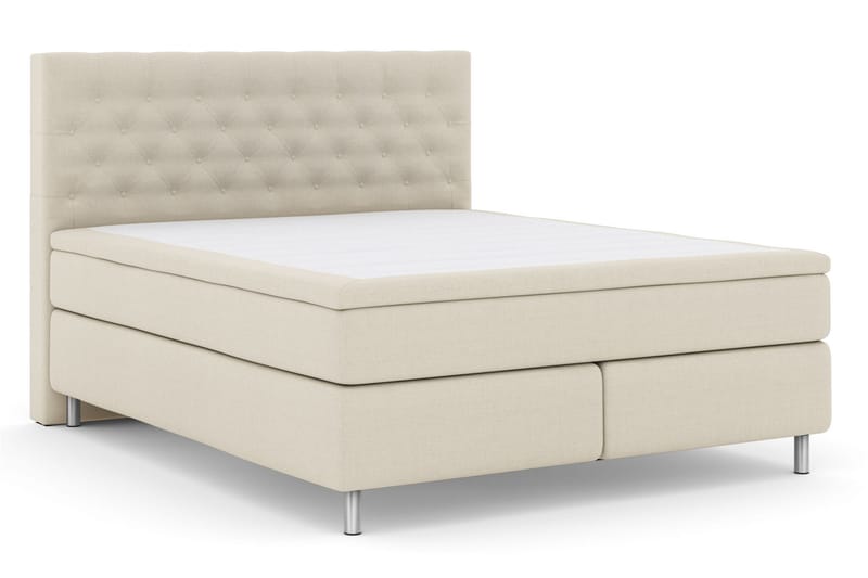 Kontinentalsäng Choice No 4 180x200 Fast - Beige|Metall - Möbler - Säng - Kontinentalsäng