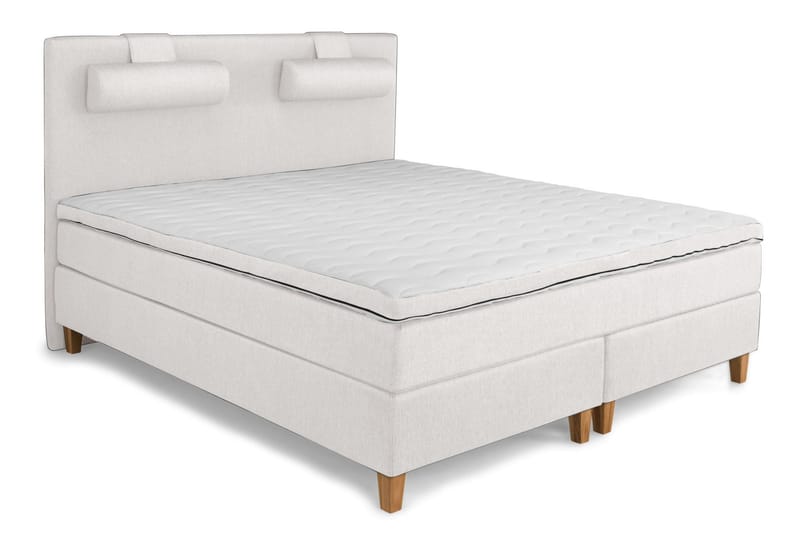 Kontinentalsäng Relax Lyx 160x200 Fast/Medium Elastiskt Skum - Beige - Möbler - Säng - Kontinentalsäng