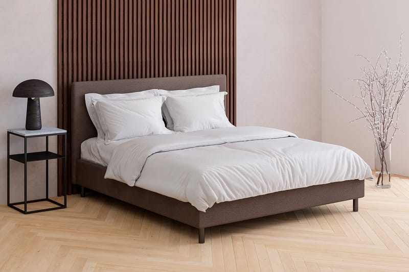 Sängpaket Flowella Kontinentalsäng - 180x200 Beige (+Fler val) - Kontinentalsäng - Enkelsäng - Komplett sängpaket