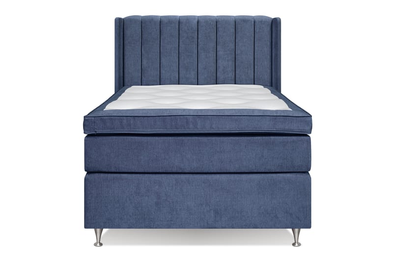 Sängpaket Paraiso Kontinentalsäng Fast - 120x200 cm Mörkblå (+Fler val) - Kontinentalsäng - Enkelsäng - Komplett sängpaket