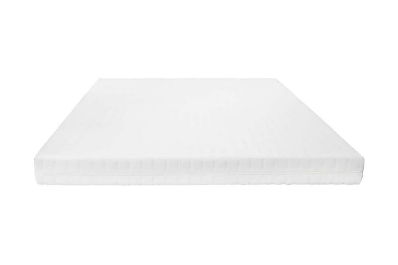 Madrass 160x200 cm 7 zoner PU-skum 16 cm H2 H3 - Vit - Möbler - Säng - Madrass - Skummadrass