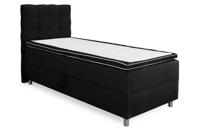 Sängpaket Suset Box Bed 80x200 - Svart - Möbler - Säng - Säng med förvaring