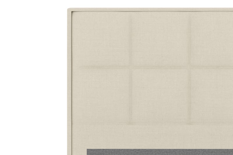 Sänggavel Choice 120 cm Rutig - Beige - Möbler - Säng - Sängtillbehör & sänggavel - Sänggavel