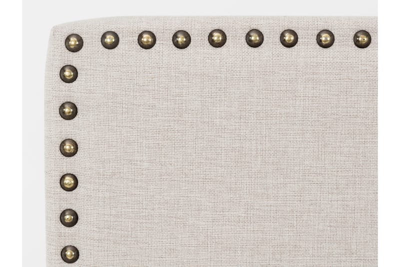 Sänggavel Rosalie 145 cm Låg - Beige - Möbler - Säng - Sängtillbehör & sänggavel - Sänggavel