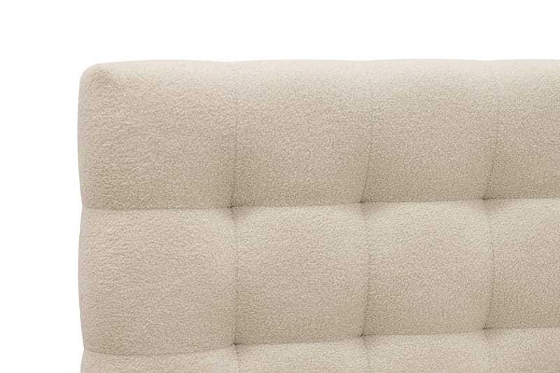 Teddy Komplett Sängpaket Sängram med Madrass 120x200 cm - Beige - Möbler - Säng - Ramsäng