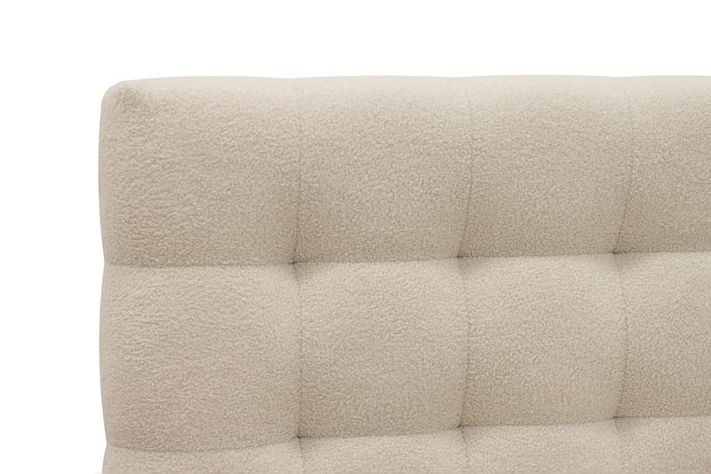 Teddy Komplett Sängpaket Sängram med Madrass 180x200 cm - Beige - Möbler - Säng - Ramsäng