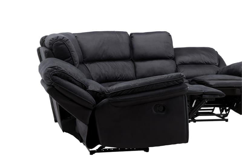 Saranda Reclinersoffa - Svart - Möbler - Soffa - Biosoffa & reclinersoffa