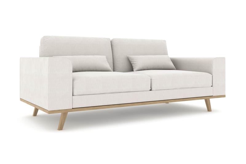 2-sits Linnesoffa Haga - Beige - Möbler - Soffa - 2 sits soffa