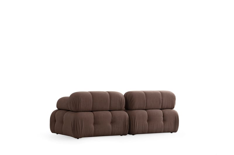 Bubblig Soffa 2-sits Belgin - Cappuccino - Möbler - Soffa - 2 sits soffa