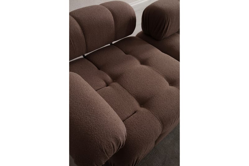 Bubblig Soffa 2-sits Belgin - Cappuccino - Möbler - Soffa - 2 sits soffa