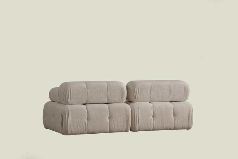 Bubblig Soffa 2-sits Belgin - Ljusbeige - Möbler - Soffa - 2 sits soffa