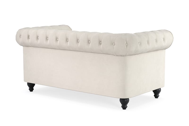 2-sits Soffa Chester Lyx - Beige Sammet - Möbler - Soffa - 2 sits soffa