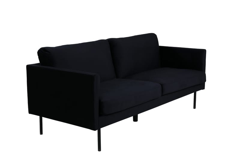 2-sits Soffa Zoom - Svart - 2 sits soffa