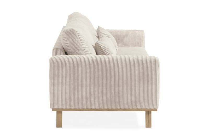 3-sits Manchestersoffa Haga - Beige - Möbler - Soffa - 3 sits soffa