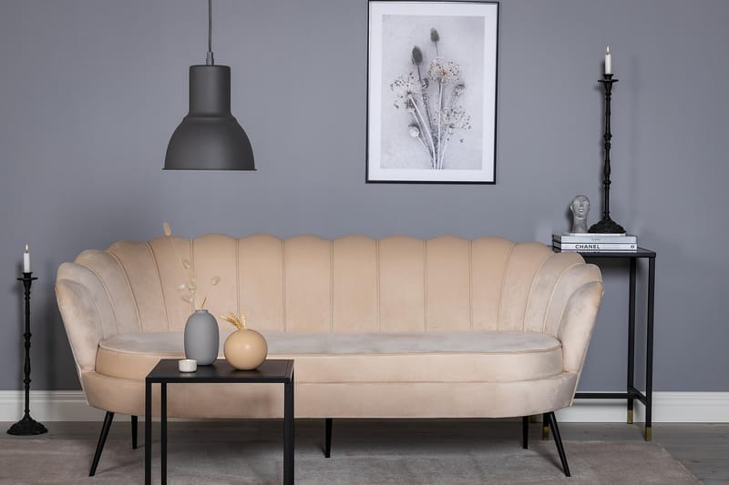 3-sits Soffa Kelle - Beige - Möbler - Soffa - 3 sits soffa