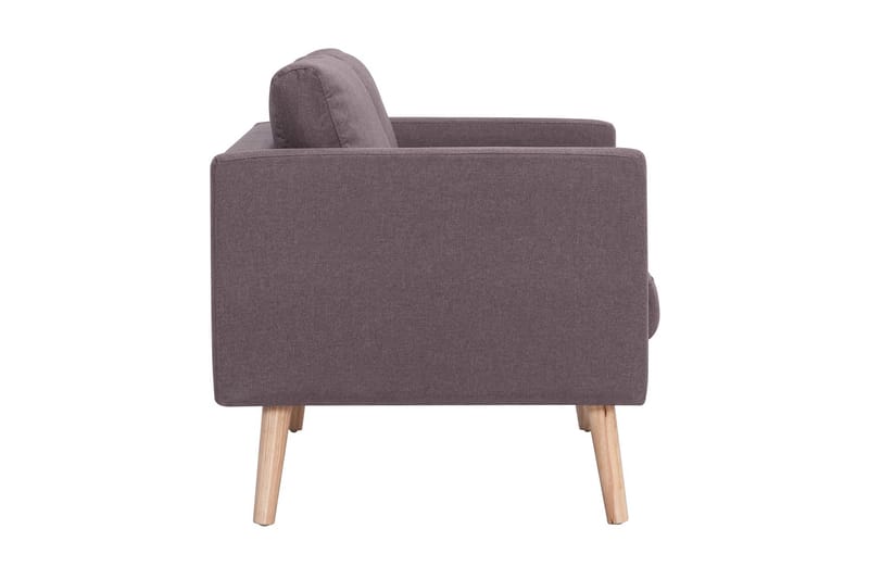 3-sitssoffa tyg taupe - Brun - Möbler - Soffa - 3 sits soffa