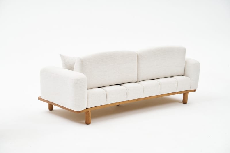 3-sits Soffa Arman - Creme - M�öbler - Soffa - 3 sits soffa