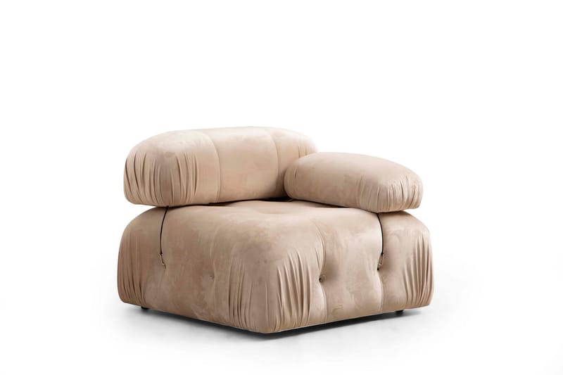 Bubblig Soffa 3-sits Belgin - Beige - Möbler - Soffa - 3 sits soffa