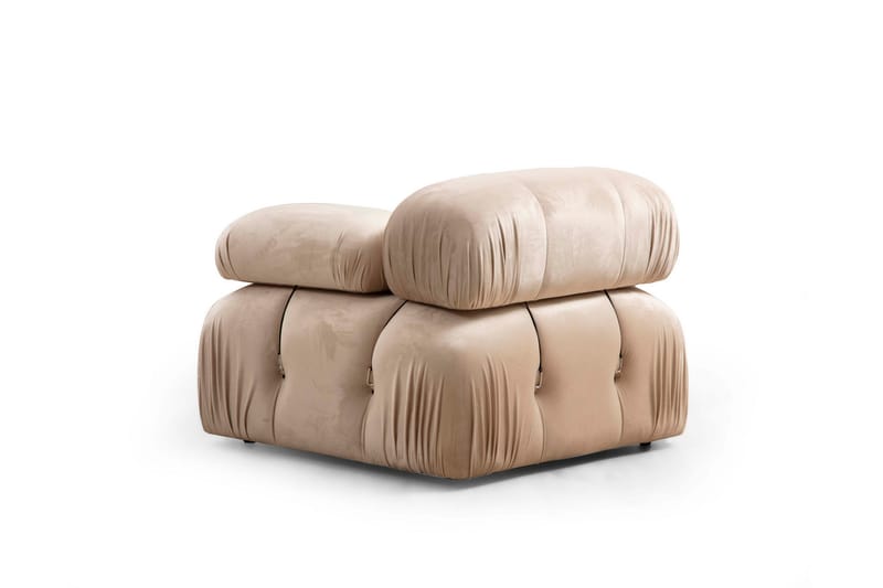 Bubblig Soffa 3-sits Belgin - Beige - Möbler - Soffa - 3 sits soffa