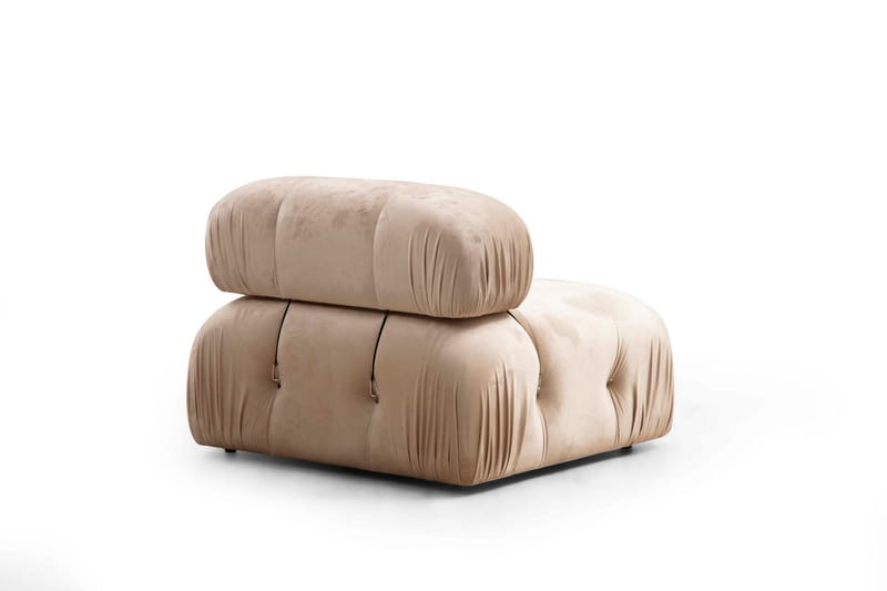 Bubblig Soffa 3-sits Belgin - Beige - Möbler - Soffa - 3 sits soffa