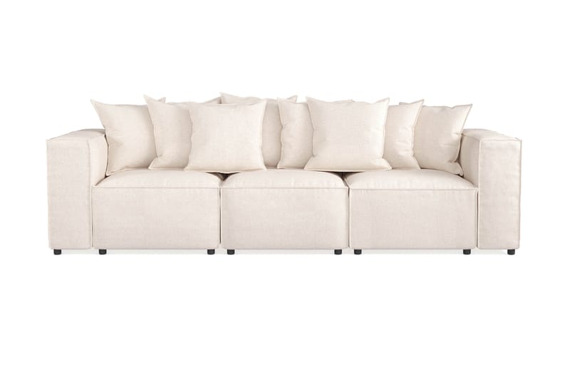 Djup Soffa Narender 3-sits - Beige - Möbler - Soffa - 3 sits soffa