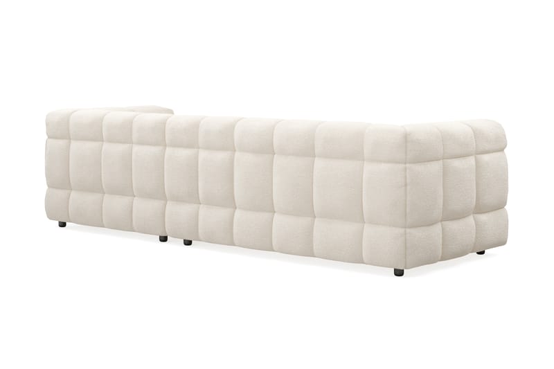 3-sits Soffa Elise med Divan - Beige Teddy - Möbler - Soffa - Hörnsoffa