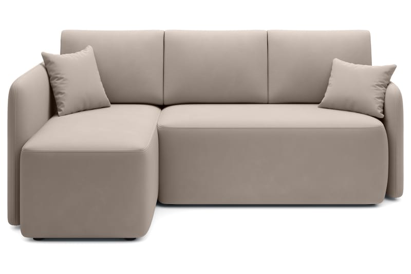 3-sits Soffa med Divan Hadson - Beige - Möbler - Soffa - Divansoffa & schäslongsoffa - 3 sits soffa med divan